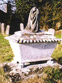 Photographs of gravestones