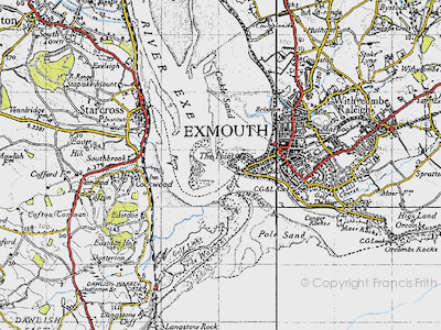 Map of Starcross