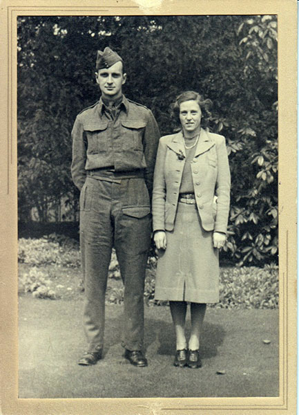 John Buxton and Marjorie 1940 John Buxton and Marjorie 1940